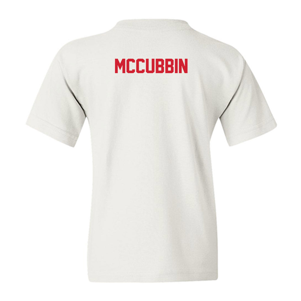 UCM - NCAA Men's Track & Field : Ethan McCubbin - Youth T-Shirt-1