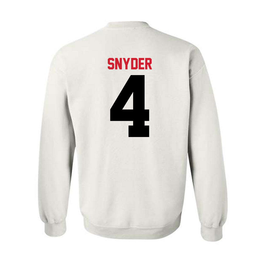 UCM - NCAA Football : Jakeb Snyder - Crewneck Sweatshirt-1
