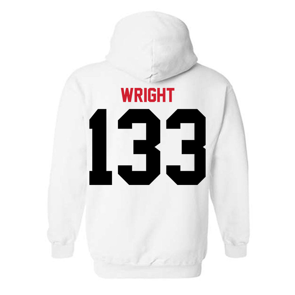 UCM - NCAA Wrestling : James Wright - Hooded Sweatshirt-1