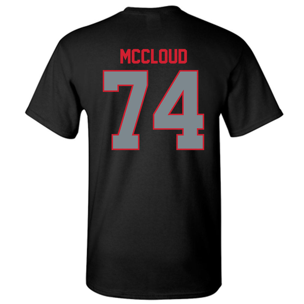 UCM - NCAA Football : Jaedyn McCloud - T-Shirt-1