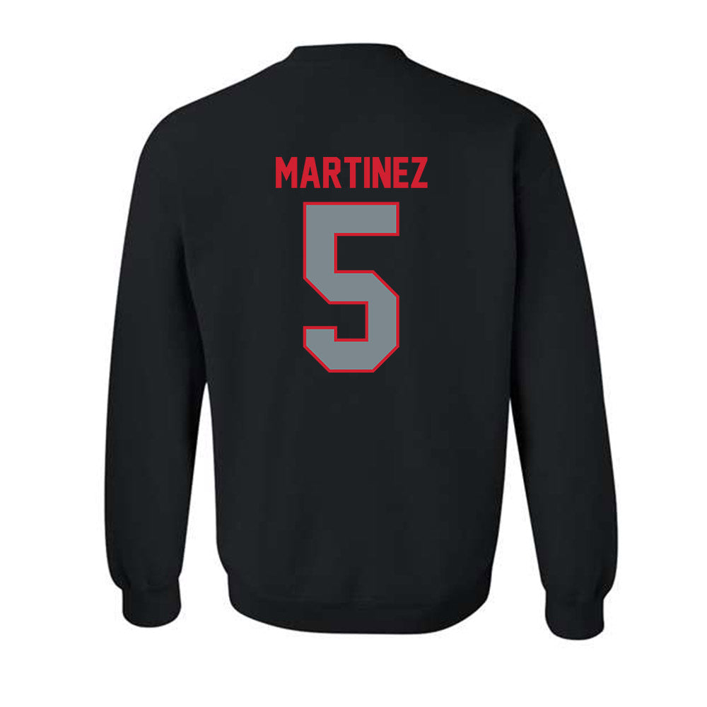 UCM - NCAA Women's Basketball : Elysa Martinez - Crewneck Sweatshirt-1