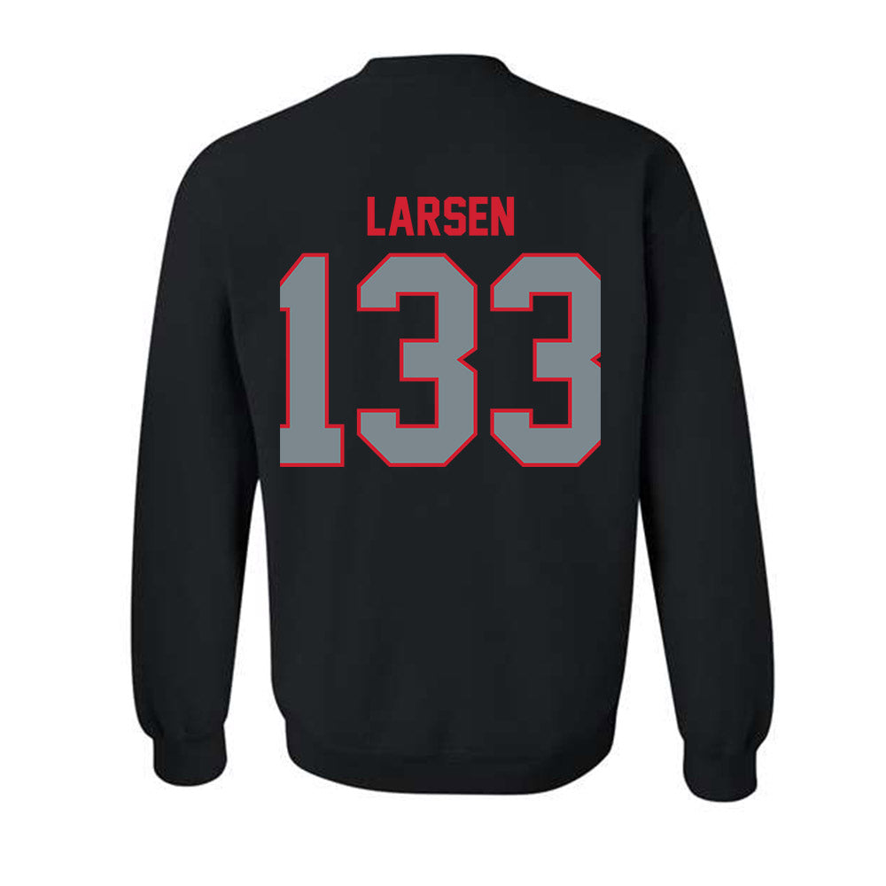 UCM - NCAA Wrestling : Aiden Larsen - Crewneck Sweatshirt-1