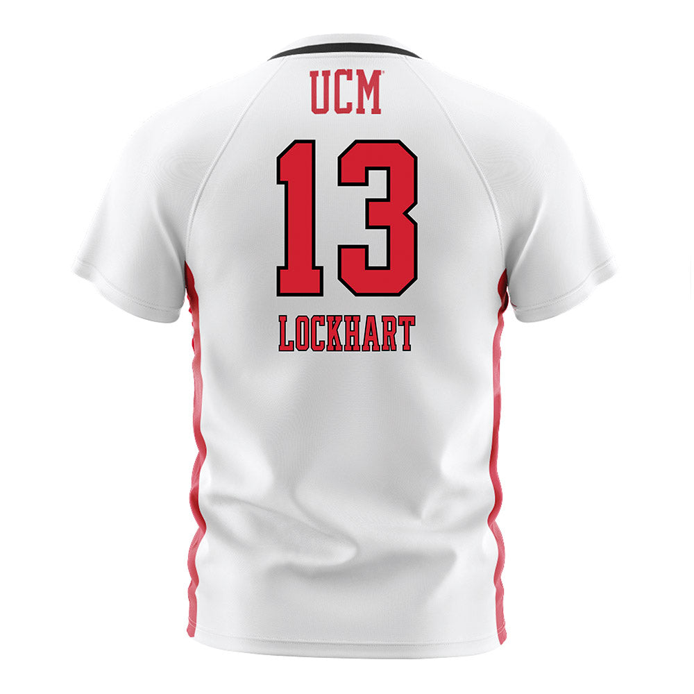 UCM - NCAA Women's Soccer : Hadley Lockhart - White Soccer Jersey-1