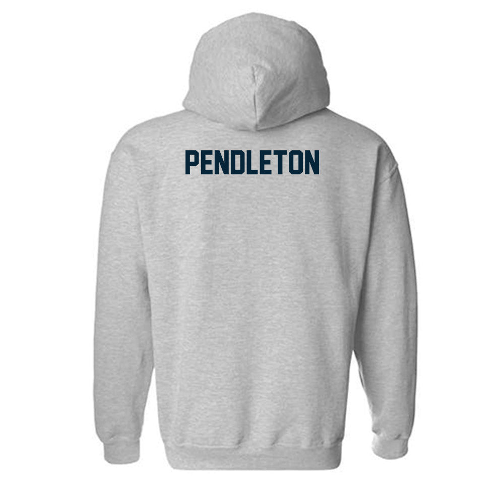 Utah State - NCAA Football : Jordan Pendleton - Classic Shersey Hooded Sweatshirt-1