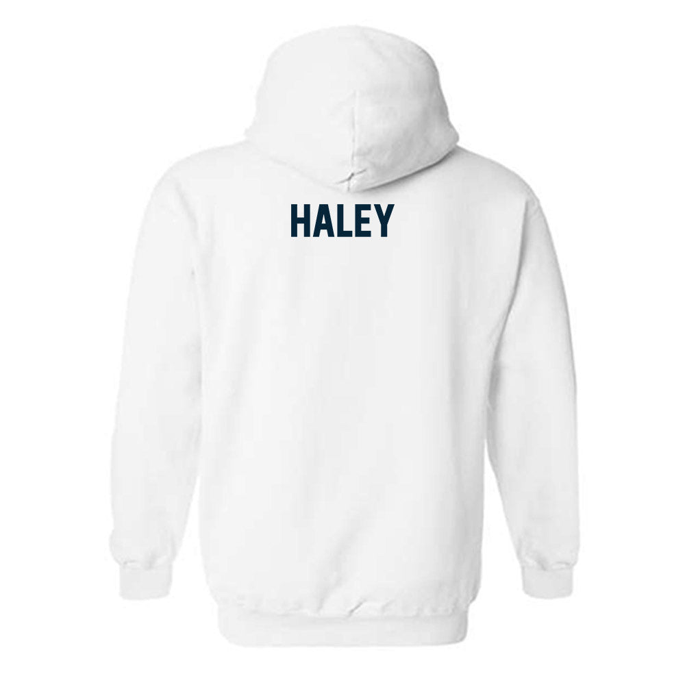 Utah State - NCAA Football : Tyler Haley - Classic Shersey Hooded Sweatshirt-1