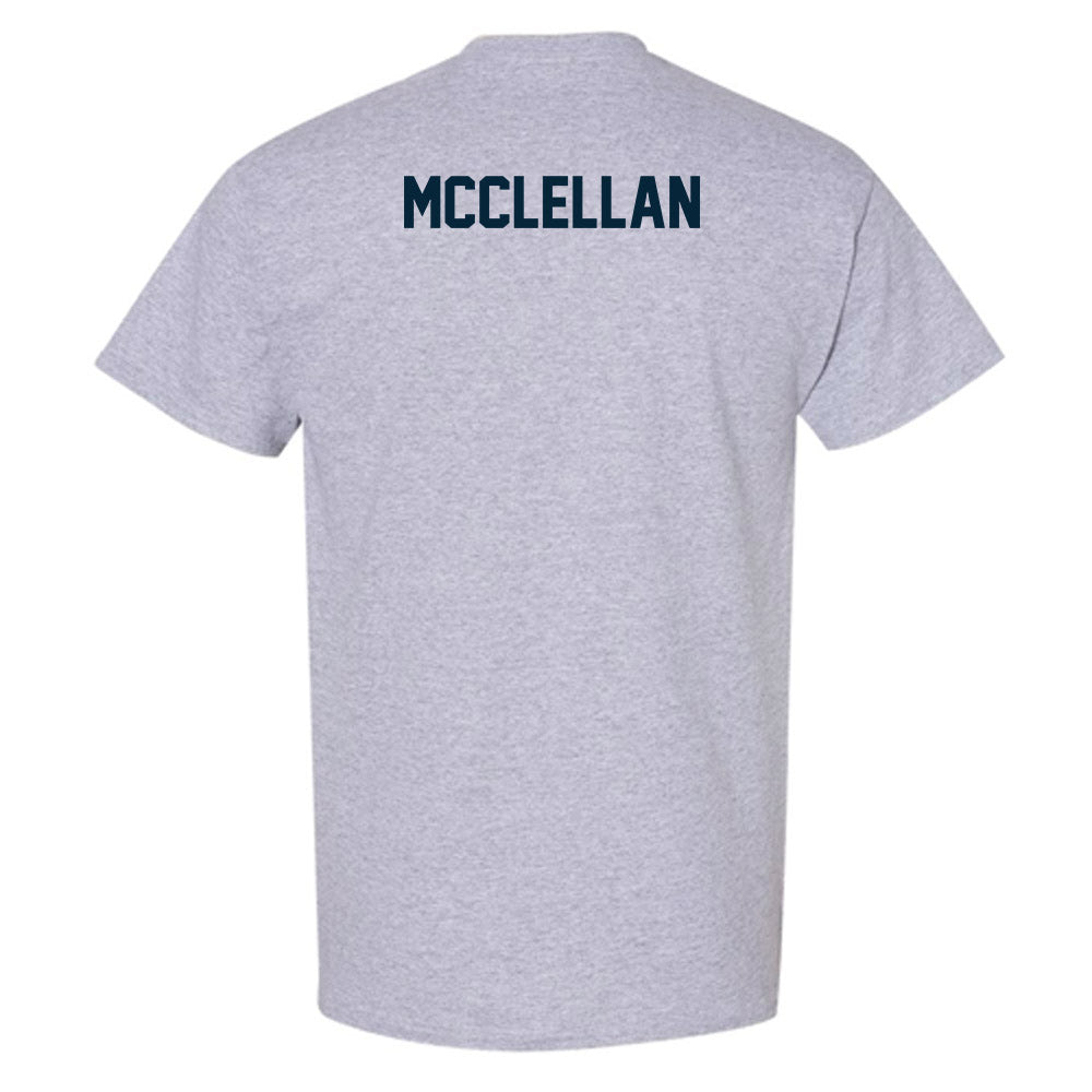 Utah State - NCAA Football : John McClellan - Classic Shersey T-Shirt-1