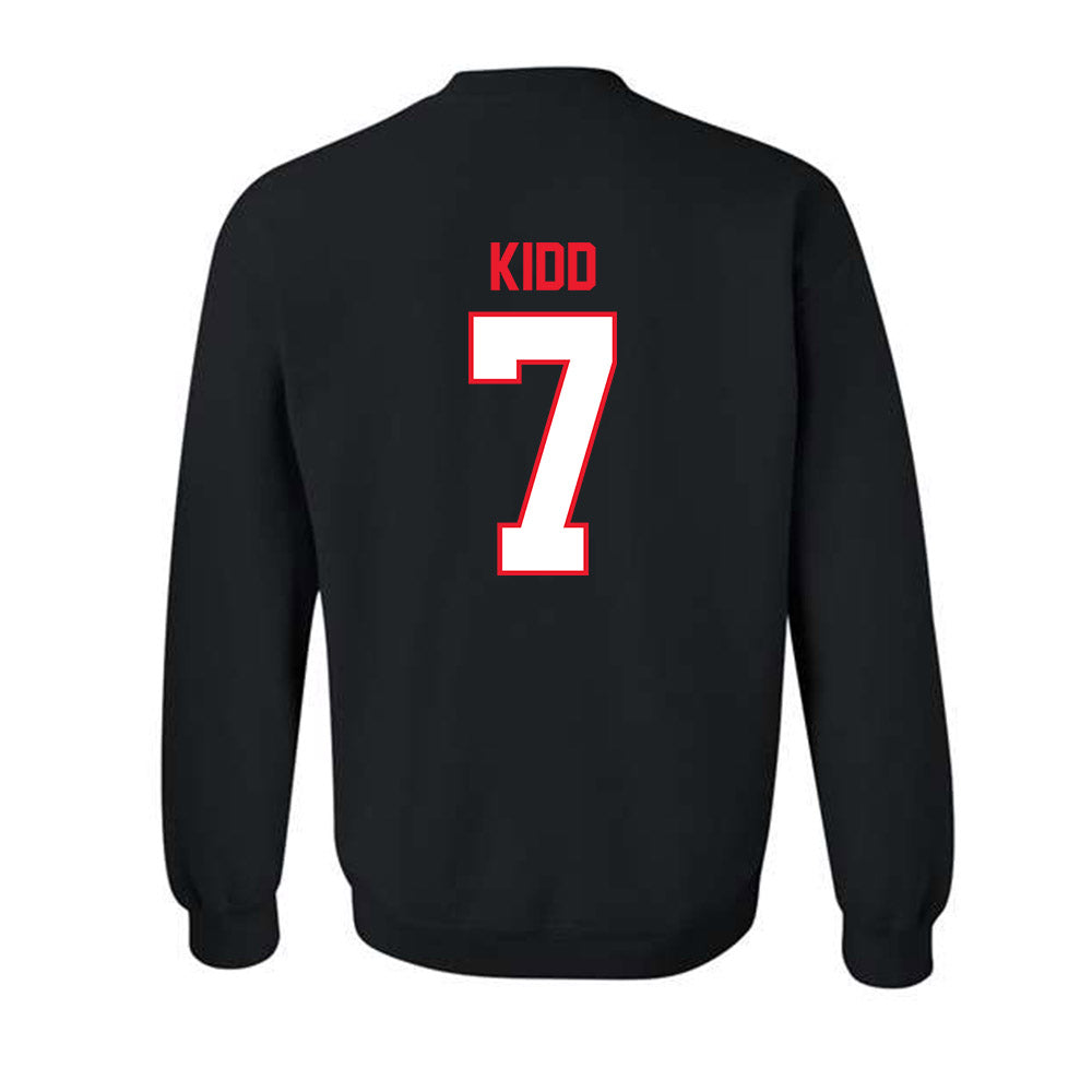 Southern Utah - NCAA Men's Basketball : Zeplin Kidd - Crewneck Sweatshirt-1