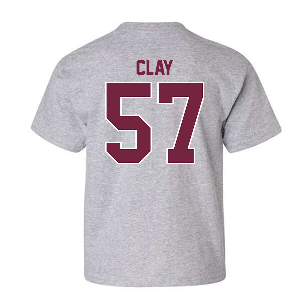 SIU Carbondale - NCAA Football : Kaden Clay - Youth T-Shirt-1