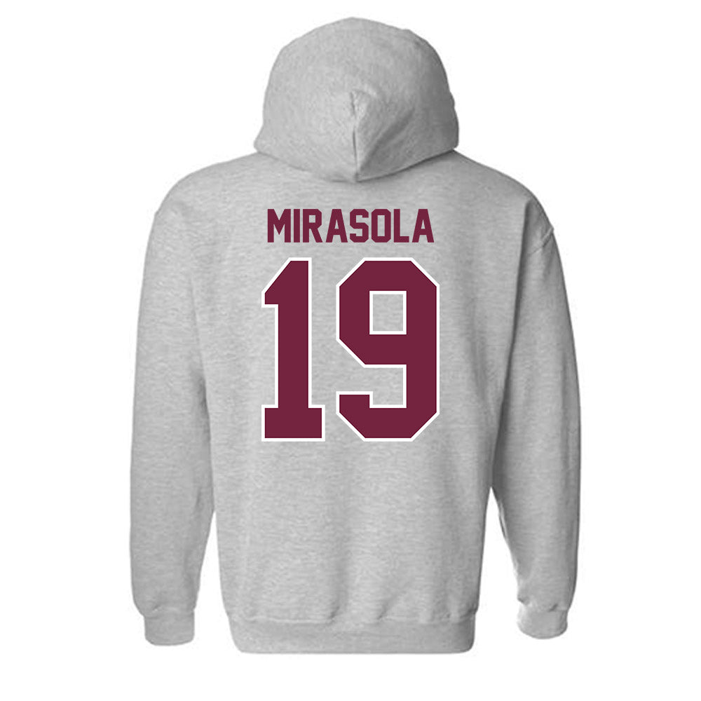 SIU Carbondale - NCAA Football : Jc Mirasola - Hooded Sweatshirt-1