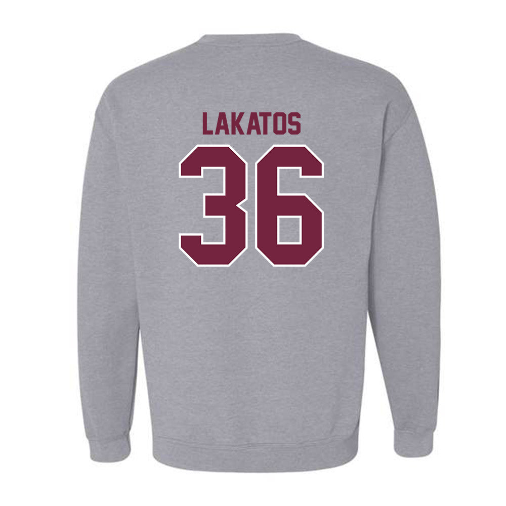 SIU Carbondale - NCAA Football : Clayton Lakatos - Crewneck Sweatshirt-1