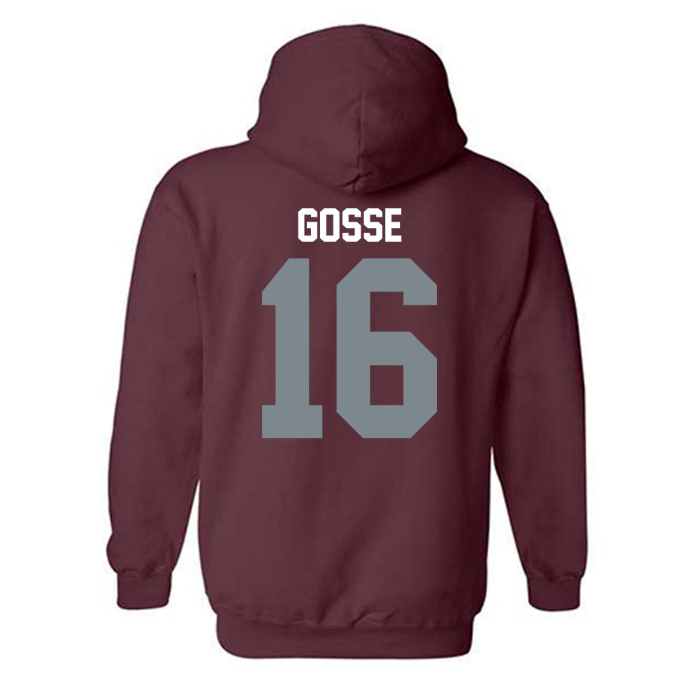 SIU Carbondale - NCAA Women's Soccer : Brooke Gosse - Hooded Sweatshirt-1