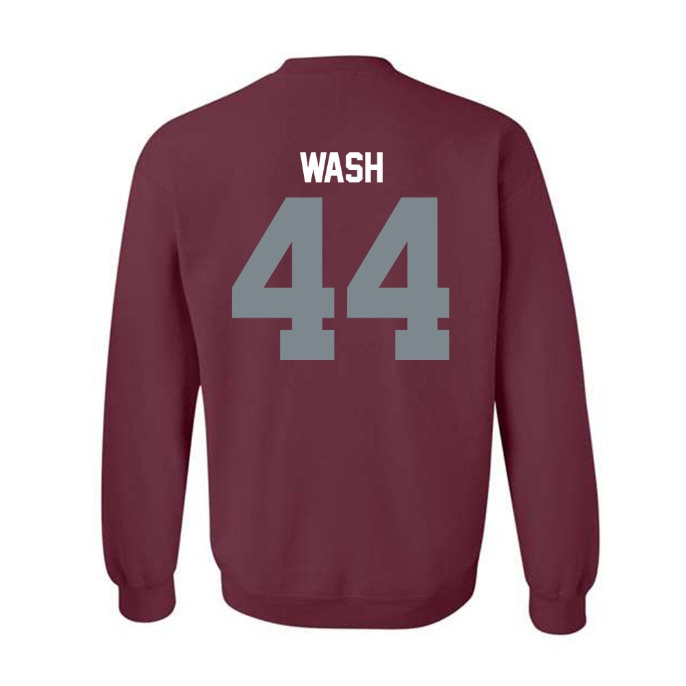 SIU Carbondale - NCAA Football : Miles Wash - Crewneck Sweatshirt-1