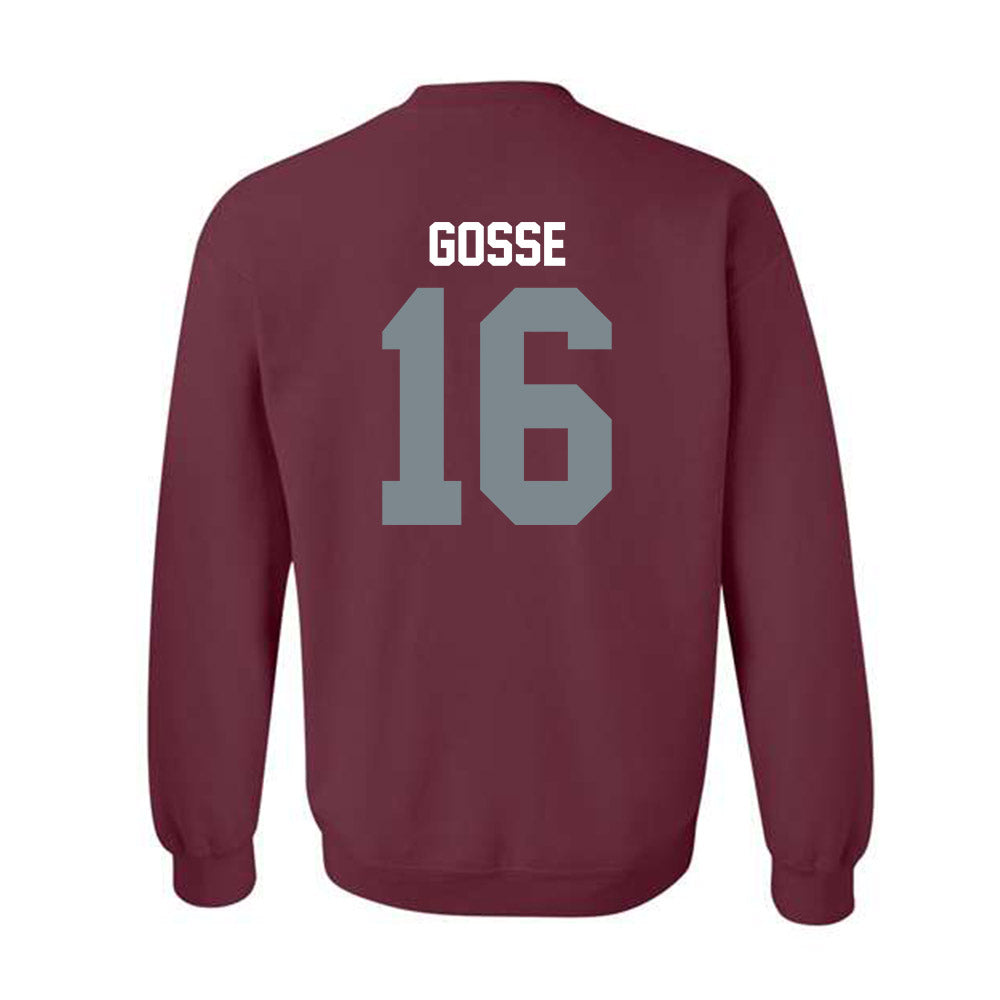 SIU Carbondale - NCAA Women's Soccer : Brooke Gosse - Crewneck Sweatshirt-1