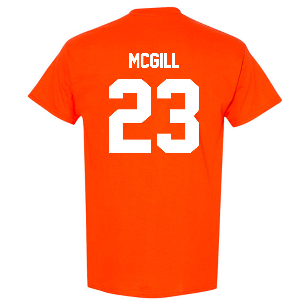 Oklahoma State - NCAA Women's Basketball : Liv McGill - Classic Shersey T-Shirt-3