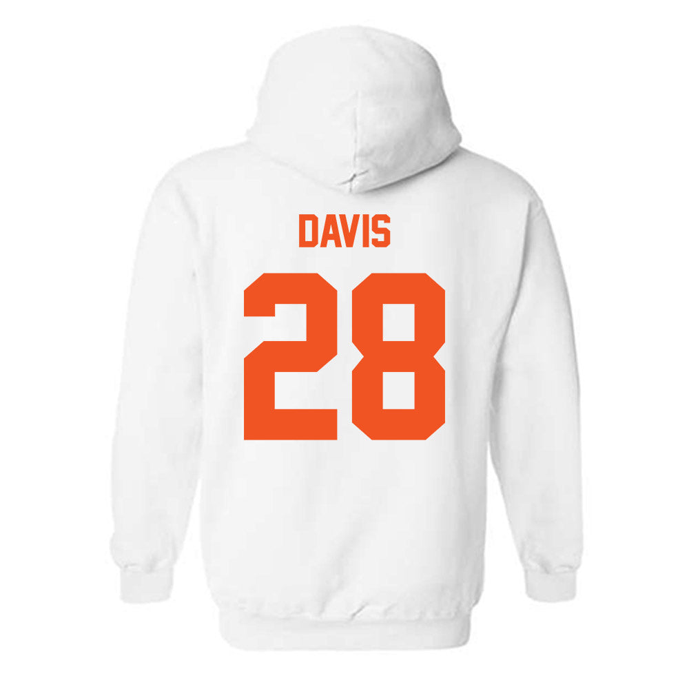 Oklahoma State - NCAA Football : Marrel Davis - Classic Shersey Hooded Sweatshirt-3
