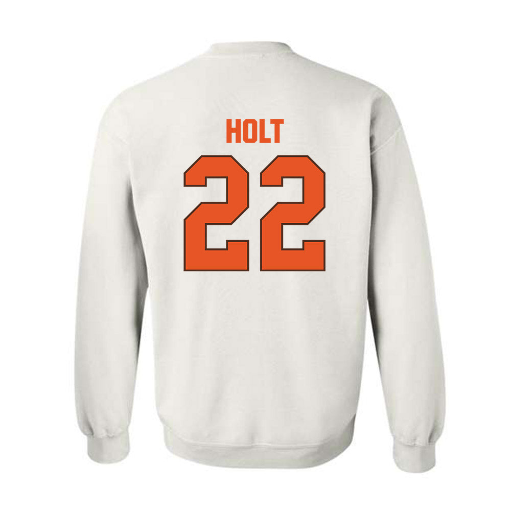 BGSU - NCAA Football : Julian Holt - Classic Shersey Crewneck Sweatshirt-1