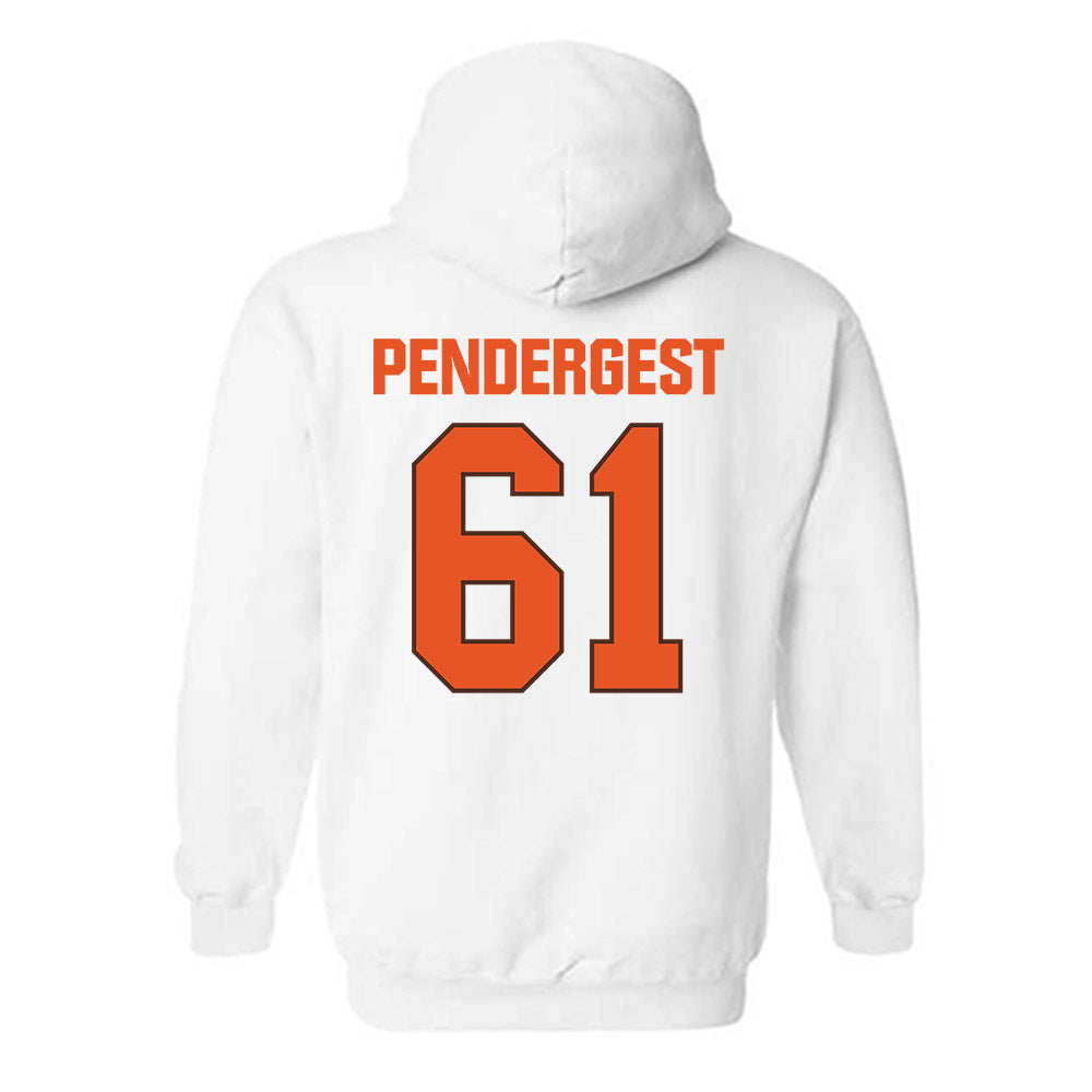 BGSU - NCAA Football : Pete Pendergest - Classic Shersey Hooded Sweatshirt-1