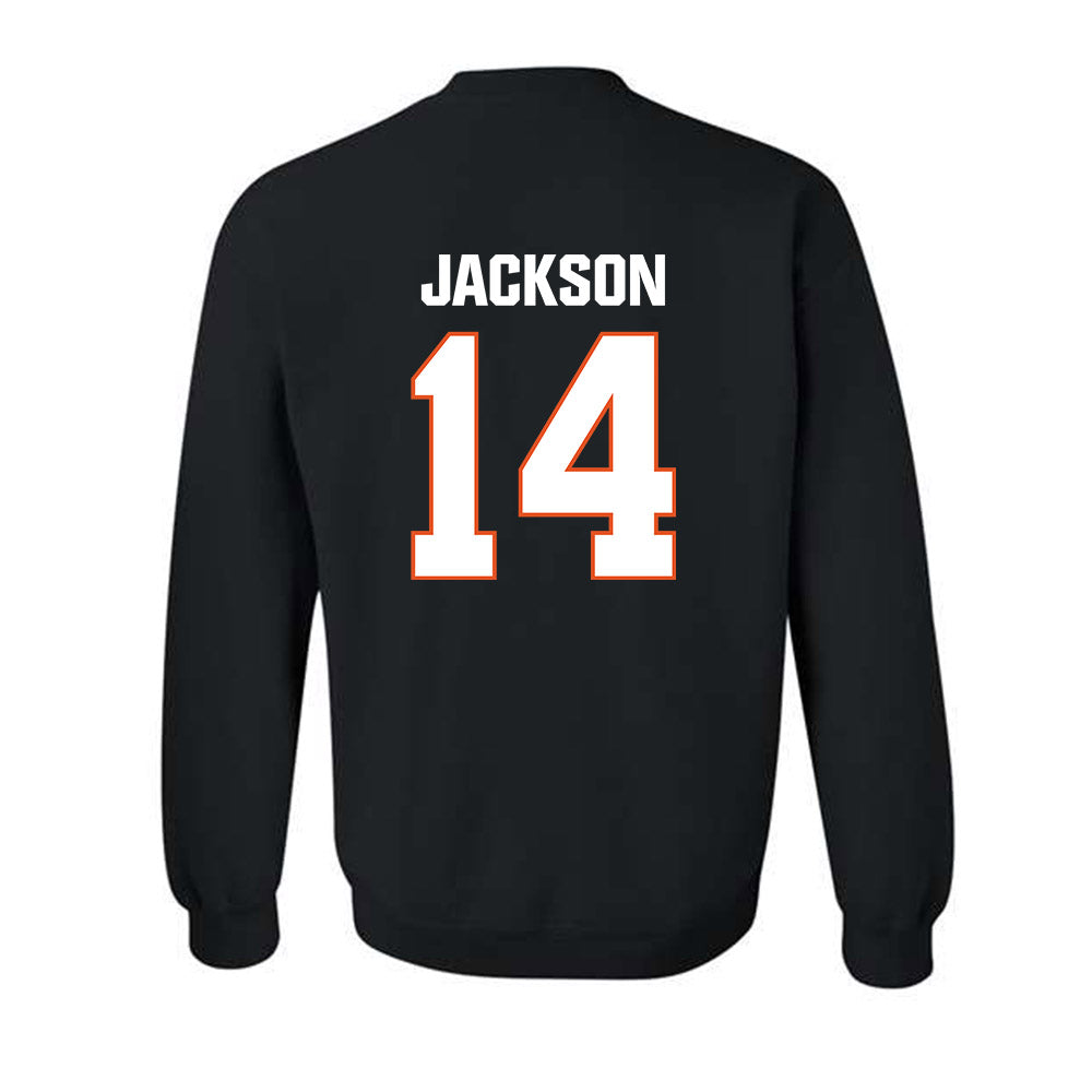 BGSU - NCAA Football : Jay-T Jackson - Classic Shersey Crewneck Sweatshirt-1