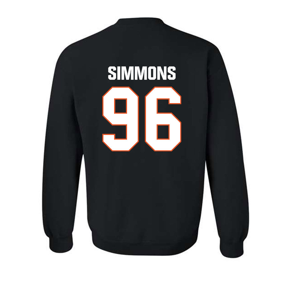 BGSU - NCAA Football : Cameron Simmons - Classic Shersey Crewneck Sweatshirt-1