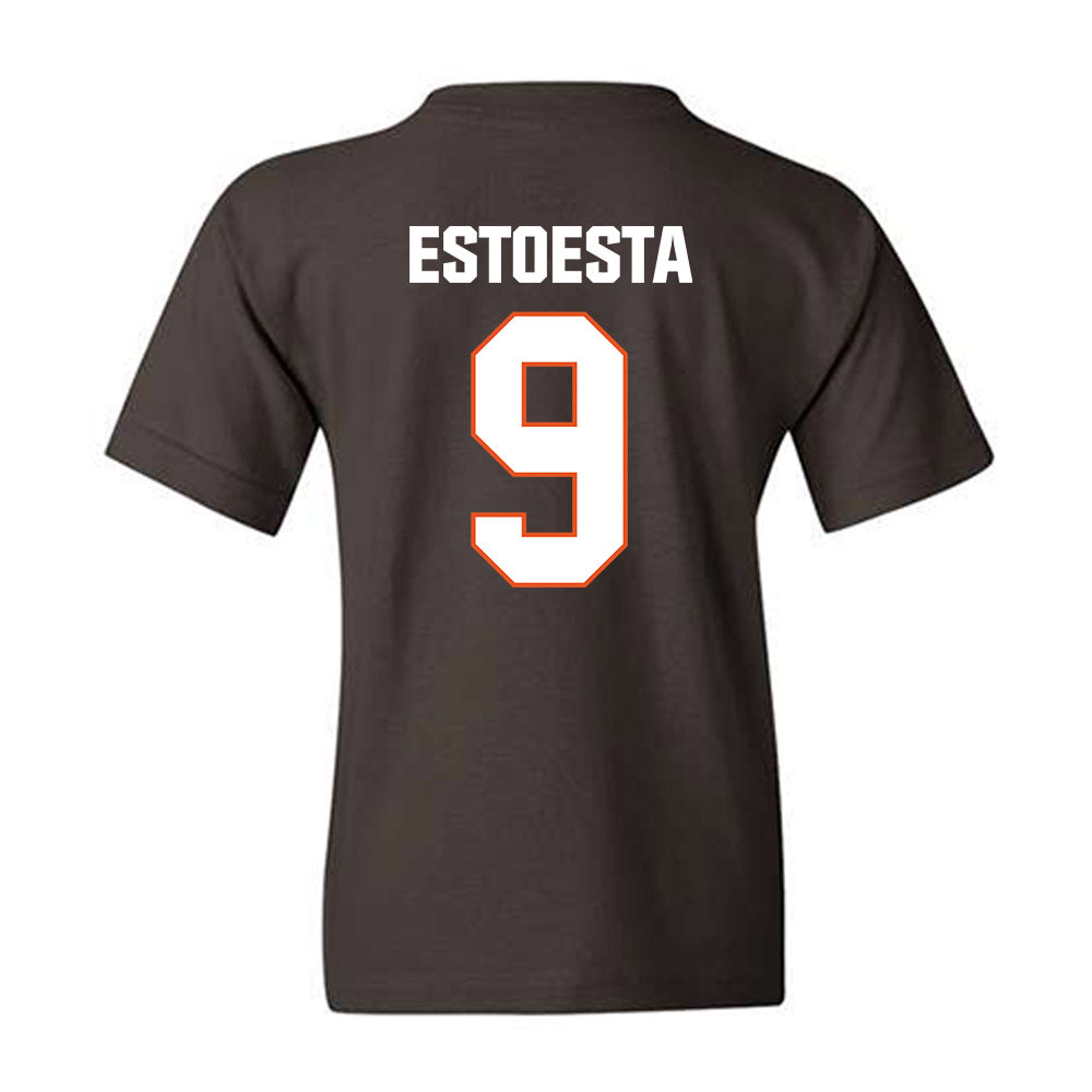 BGSU - NCAA Football : Preston Estoesta - Classic Shersey Youth T-Shirt-1