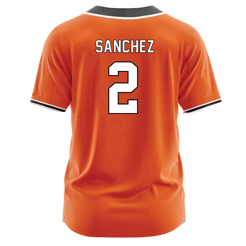 BGSU - NCAA Softball : Kadyn Sanchez - Orange Jersey-1