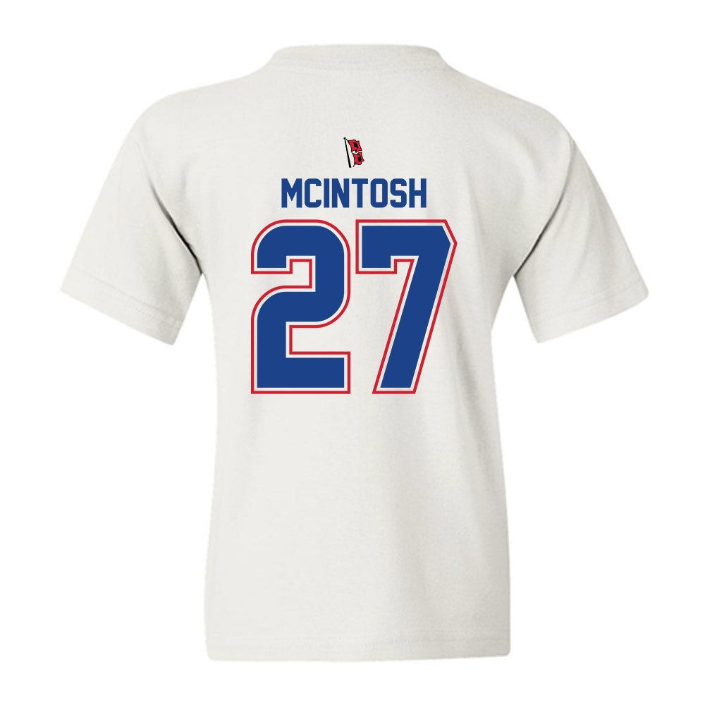Tulsa - NCAA Men's Soccer : Ian McIntosh - Replica Shersey Youth T-Shirt-1
