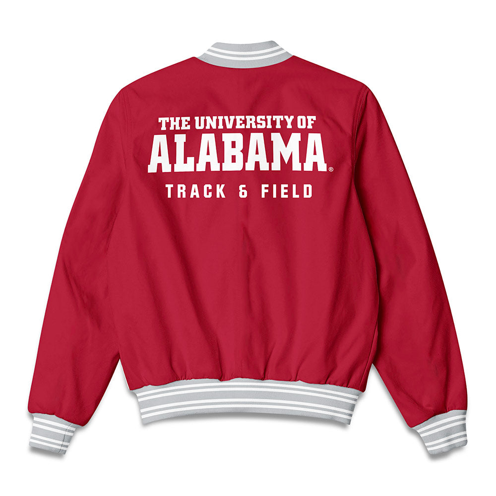 Alabama - NCAA Women's Track & Field : Miracle Ailes - Bomber Jacket-1