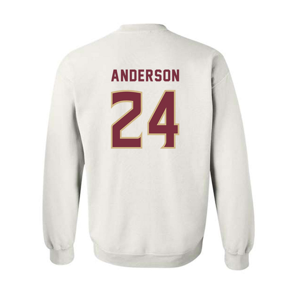 FSU - NCAA Women's Soccer : ashlyn anderson - Replica Shersey Crewneck Sweatshirt-1