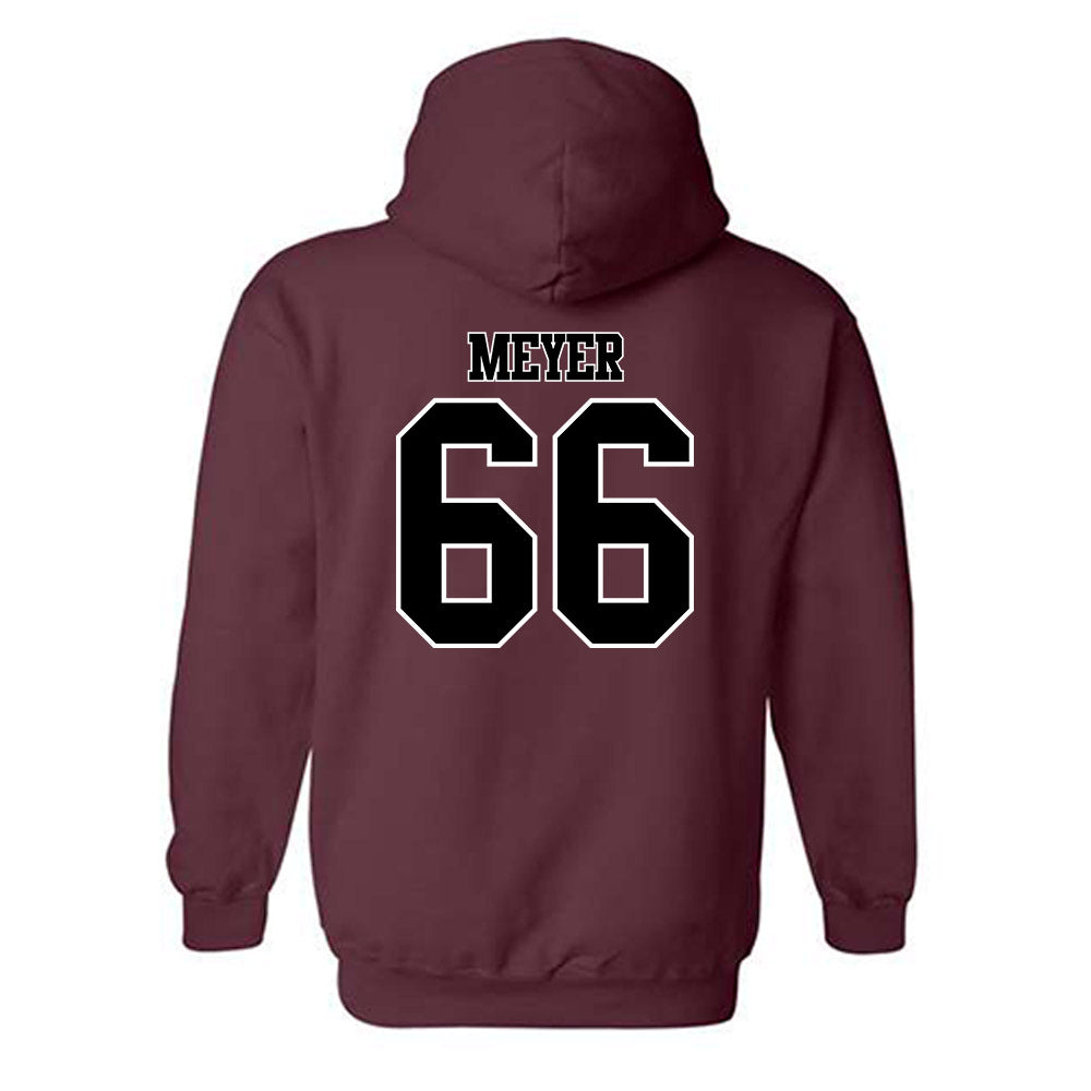 Montana - NCAA Football : Ezra Meyer - Classic Shersey Hooded Sweatshirt-1