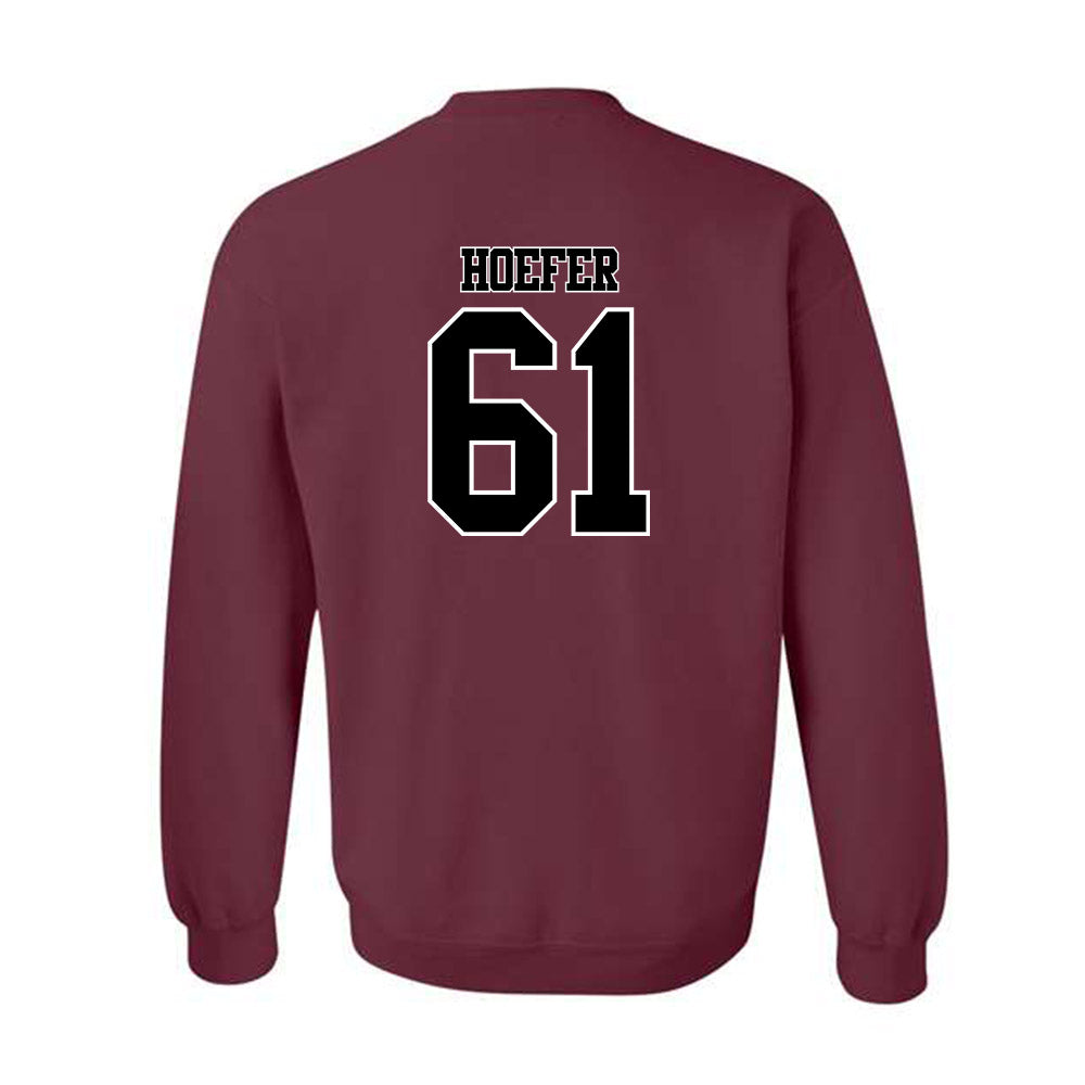 Montana - NCAA Football : Lincoln Hoefer - Classic Shersey Crewneck Sweatshirt-1