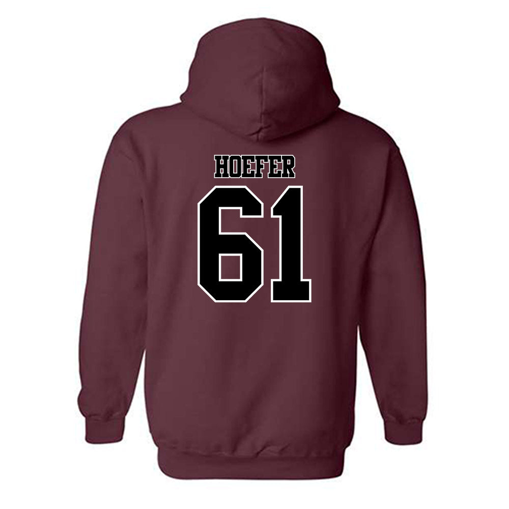 Montana - NCAA Football : Lincoln Hoefer - Classic Shersey Hooded Sweatshirt-1
