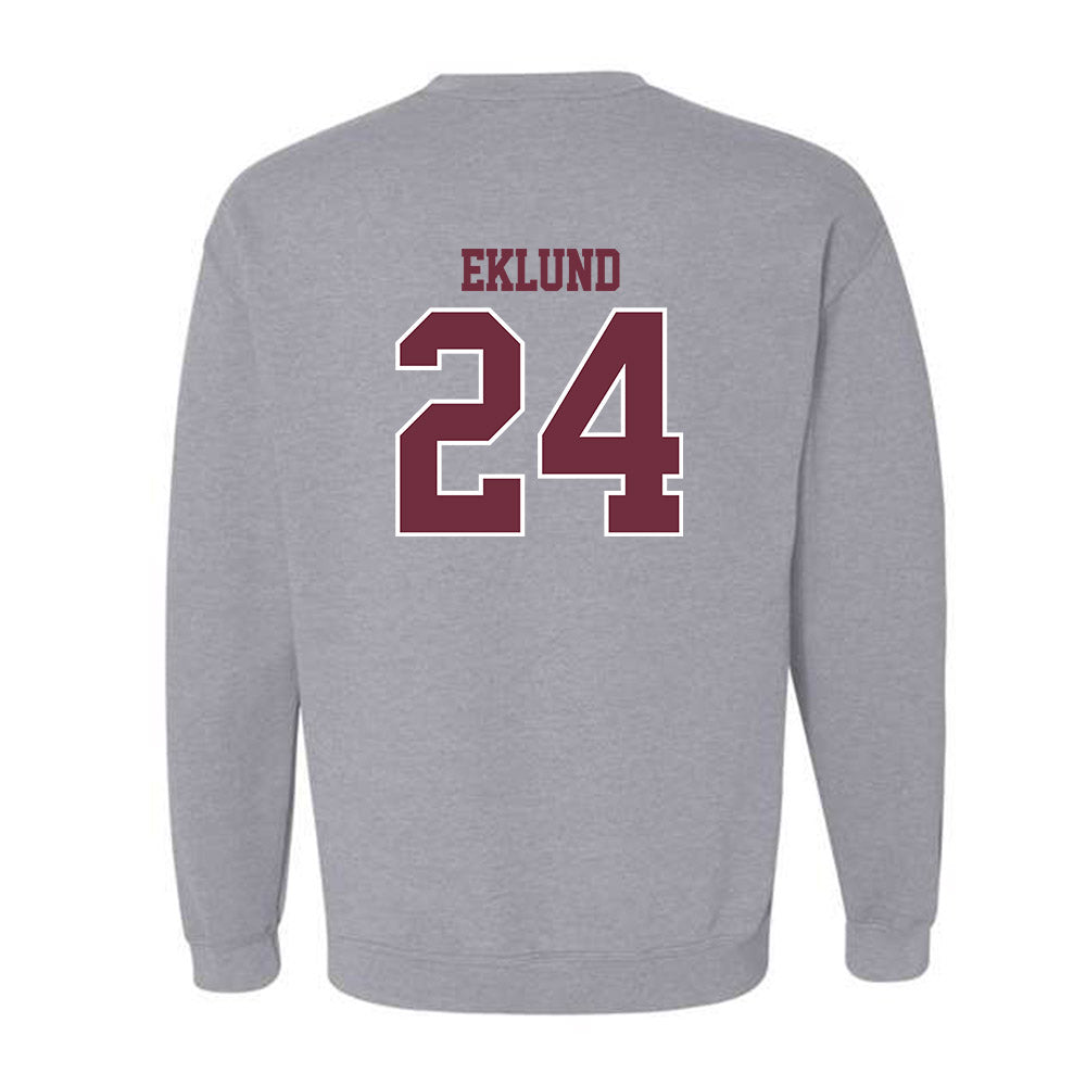 Montana - NCAA Football : Justin Eklund - Classic Shersey Crewneck Sweatshirt-1