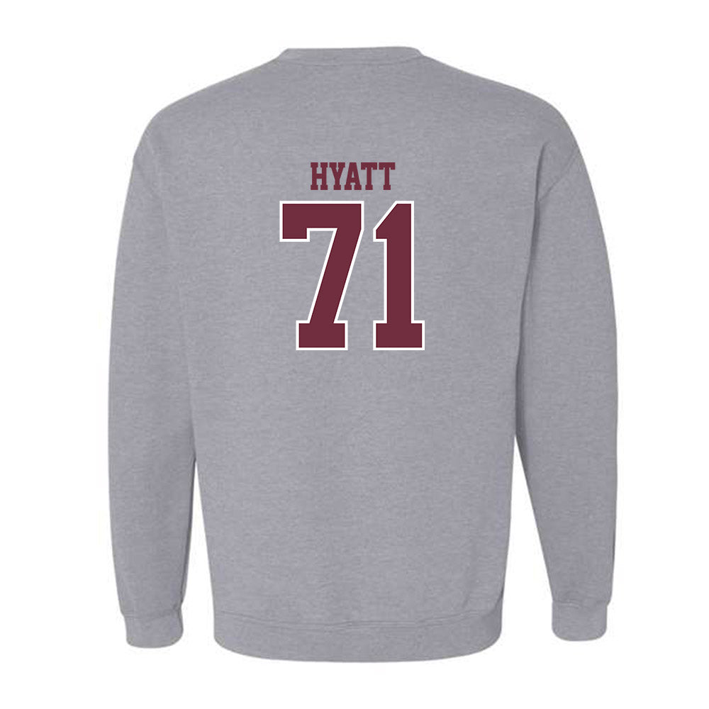 Montana - NCAA Football : Quinlan Hyatt - Classic Shersey Crewneck Sweatshirt-1