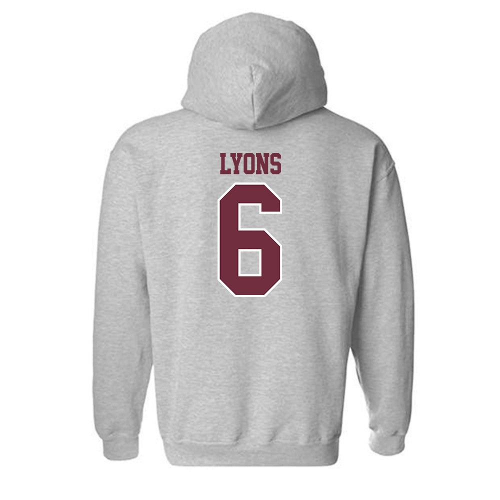 Montana - NCAA Football : Legend Lyons - Classic Shersey Hooded Sweatshirt-1