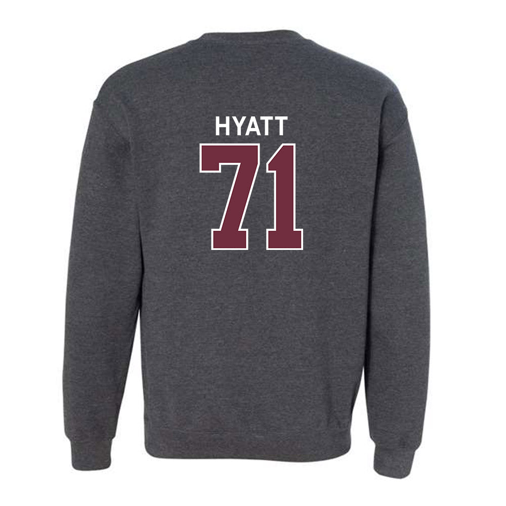 Montana - NCAA Football : Quinlan Hyatt - Classic Shersey Crewneck Sweatshirt-1