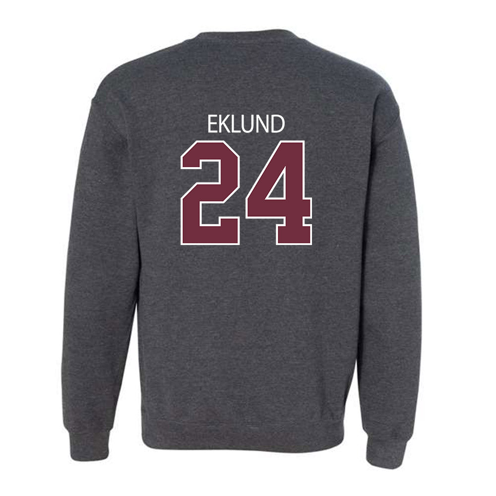 Montana - NCAA Football : Justin Eklund - Classic Shersey Crewneck Sweatshirt-1