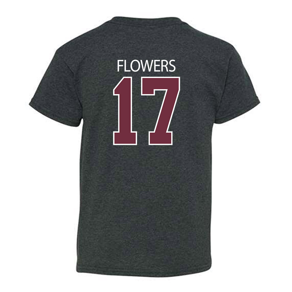 Montana - NCAA Football : Luke Flowers - Classic Shersey Youth T-Shirt-1