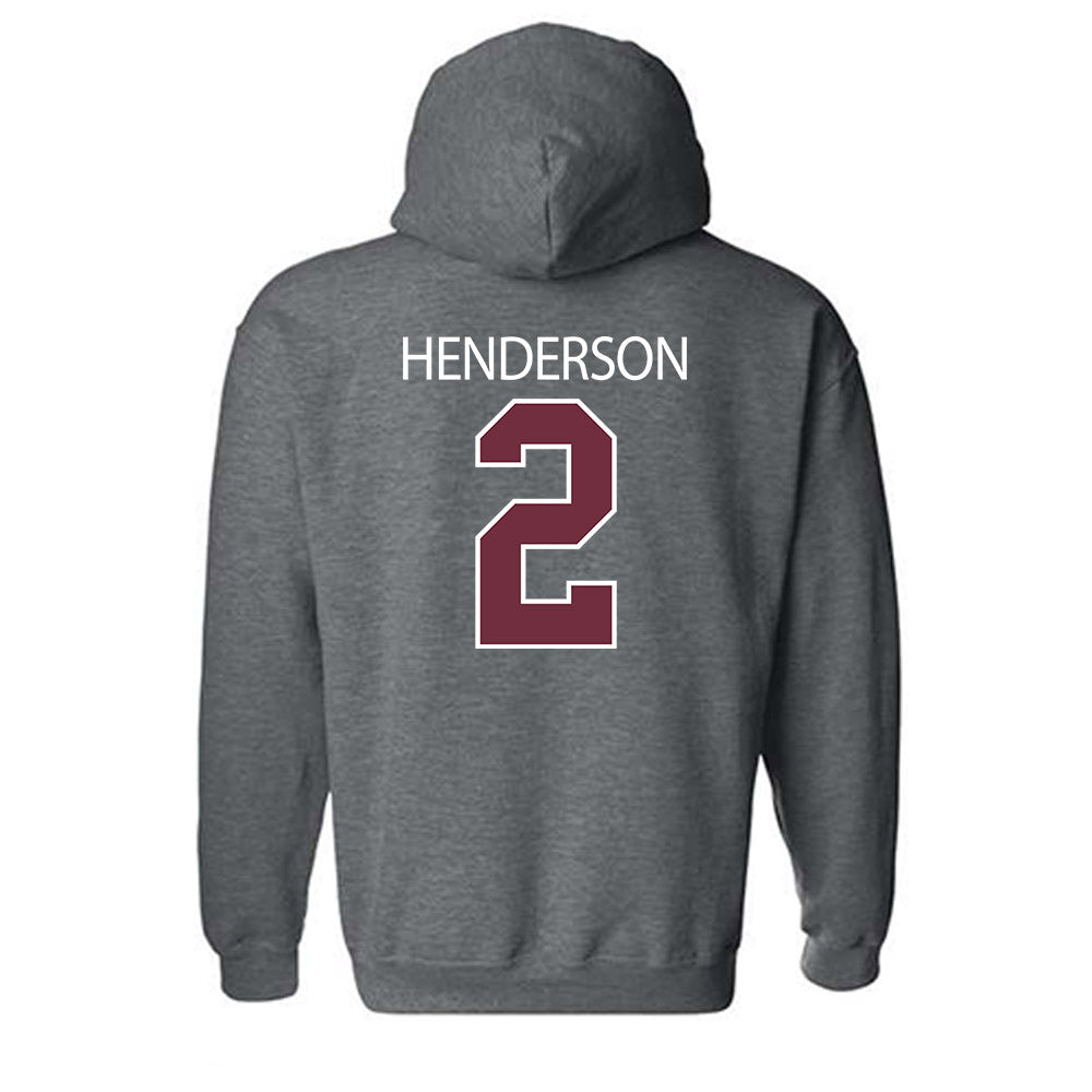 Montana - NCAA Men's Basketball : Chaseh Henderson - Classic Shersey Hooded Sweatshirt-1
