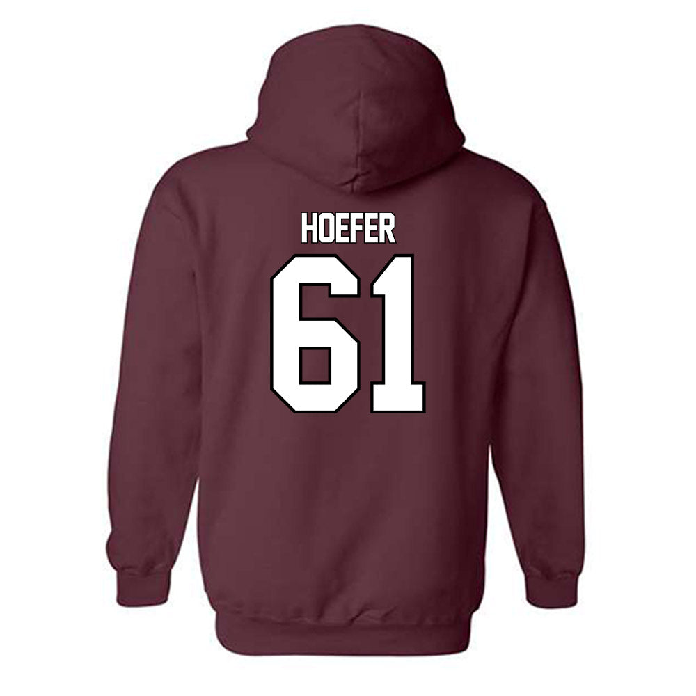 Montana - NCAA Football : Lincoln Hoefer - Classic Shersey Hooded Sweatshirt-1