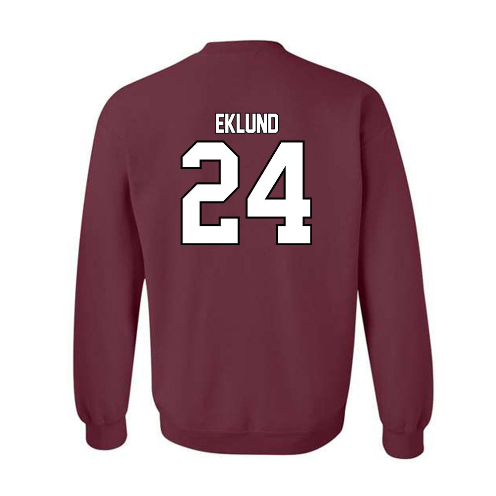Montana - NCAA Football : Justin Eklund - Classic Shersey Crewneck Sweatshirt-1