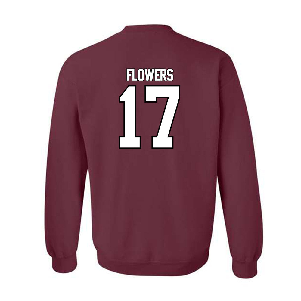 Montana - NCAA Football : Luke Flowers - Classic Shersey Crewneck Sweatshirt-1