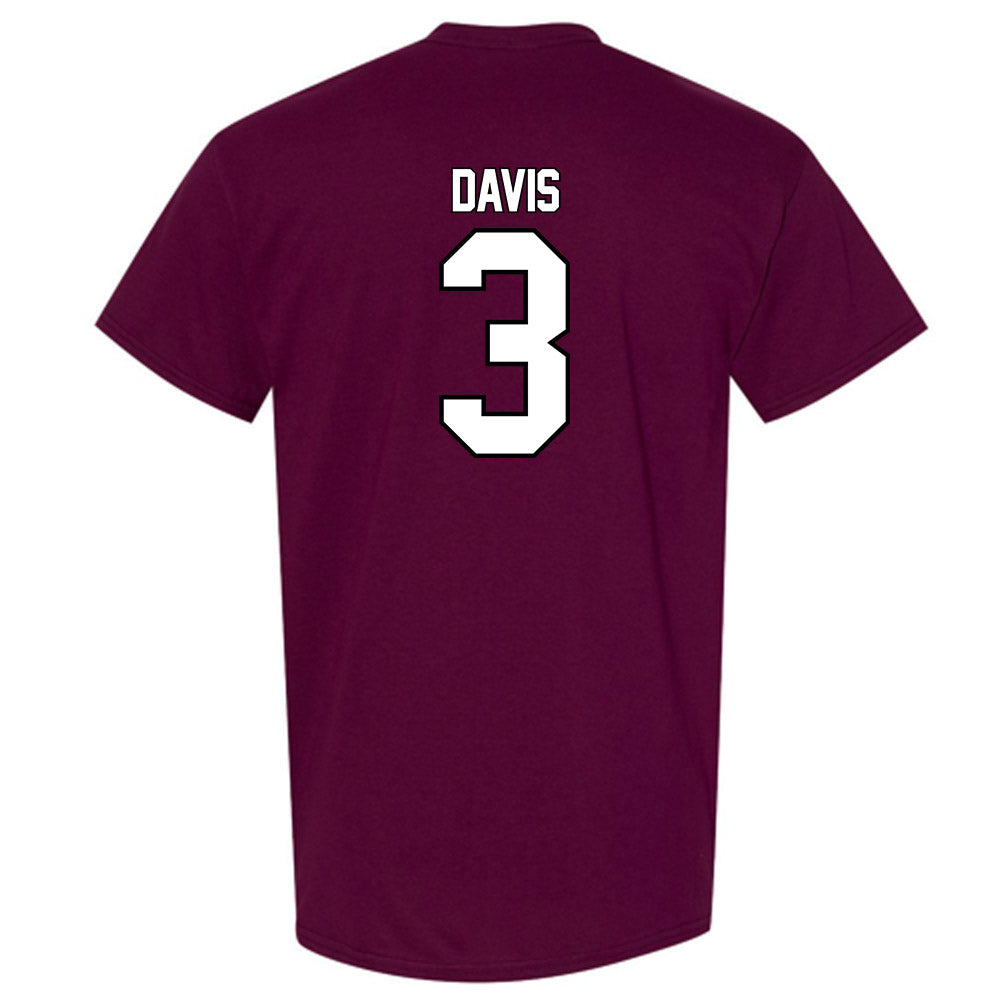 Montana - NCAA Football : brooks davis - Classic Shersey T-Shirt-1