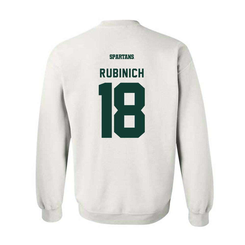 Michigan State - NCAA Women's Soccer : Olivia Rubinich - Crewneck Sweatshirt-1