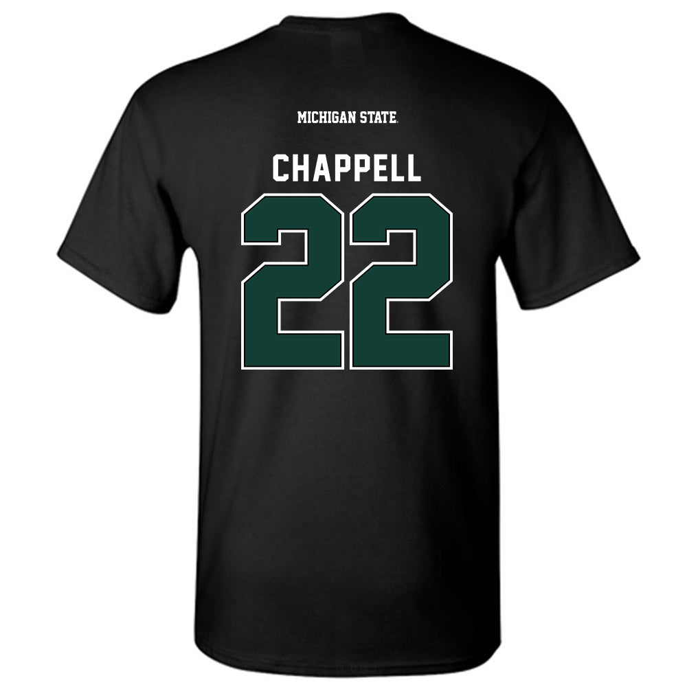 Michigan State - NCAA Football : Tyran Chappell - Generic Shersey T-Shirt-1