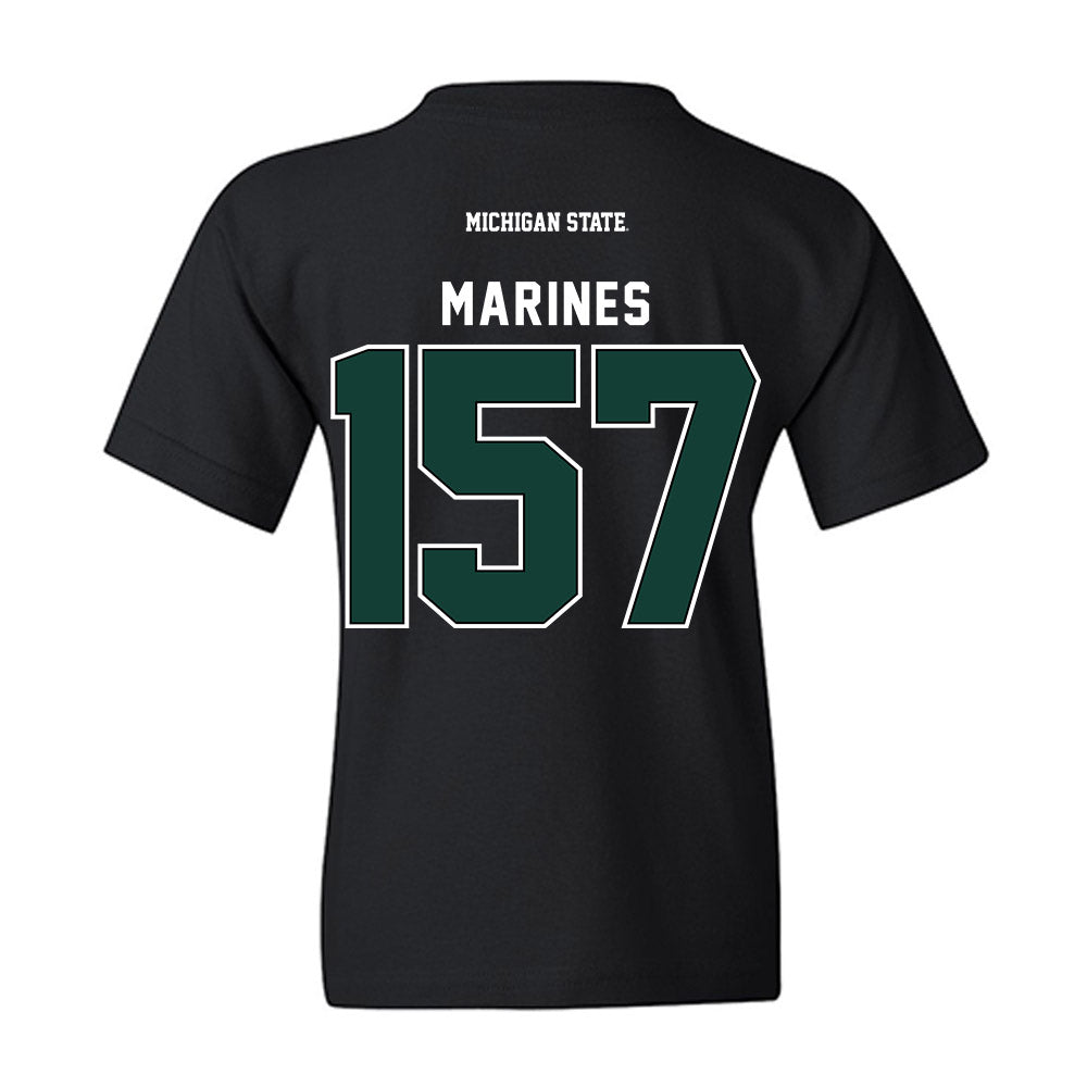 Michigan State - NCAA Wrestling : Darius Marines - Generic Shersey Youth T-Shirt-1