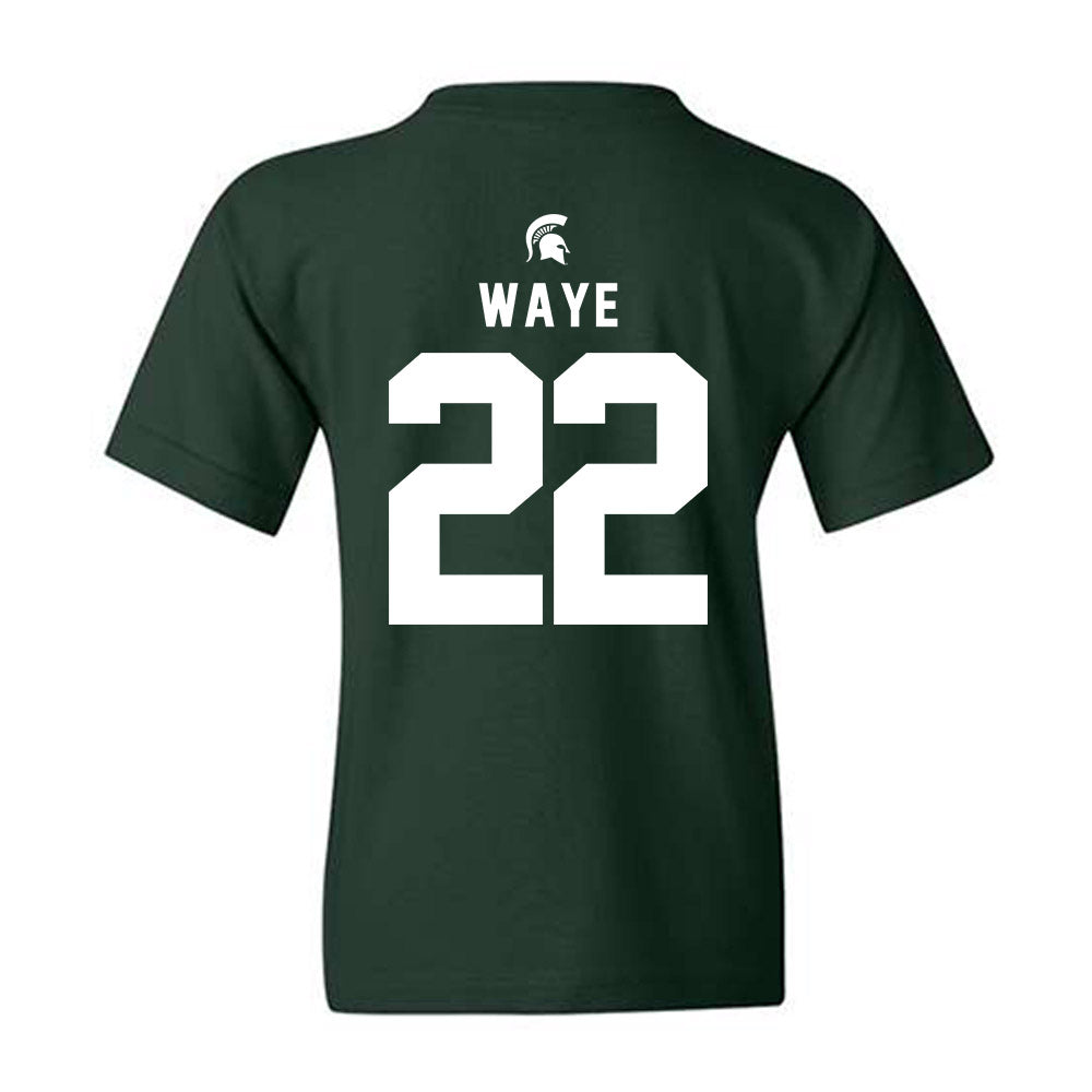 Michigan State - NCAA Women's Volleyball : Carmen Waye - Generic Shersey Youth T-Shirt-1