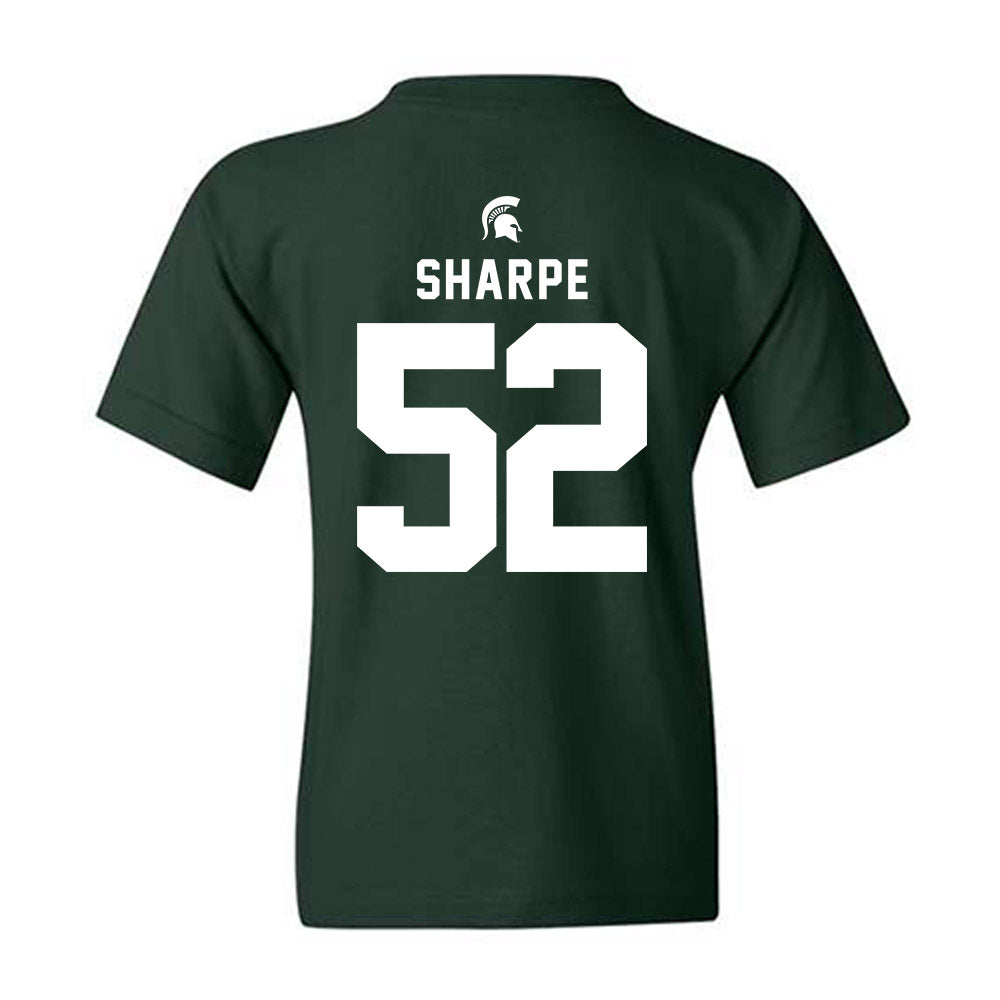 Michigan State - NCAA Football : Nickolus Sharpe - Generic Shersey Youth T-Shirt-1