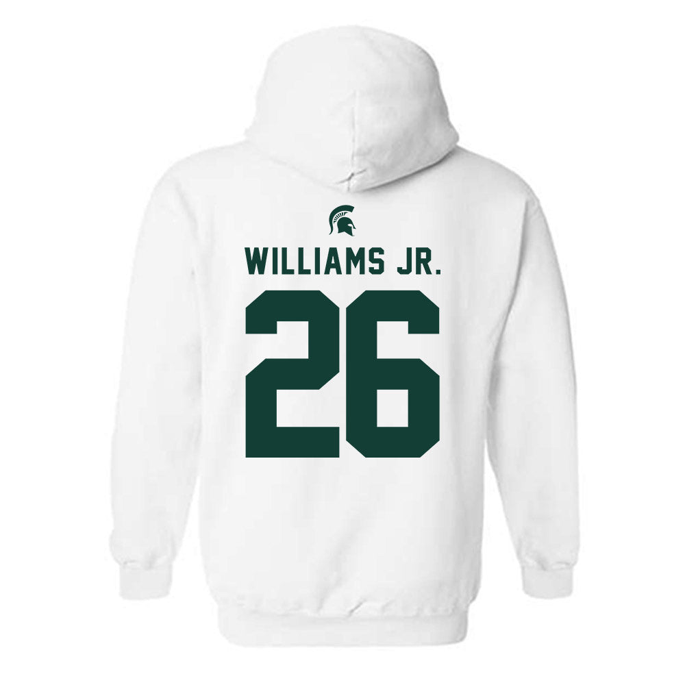Michigan State - NCAA Football : Cedric Williams Jr. - Classic Shersey Hooded Sweatshirt-1