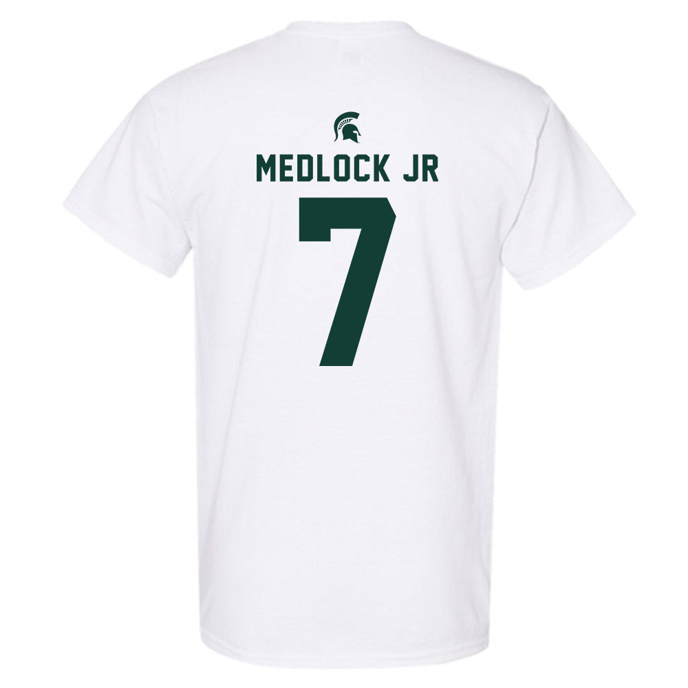 Michigan State - NCAA Men's Basketball : Carlos Medlock jr - Classic Shersey T-Shirt-1