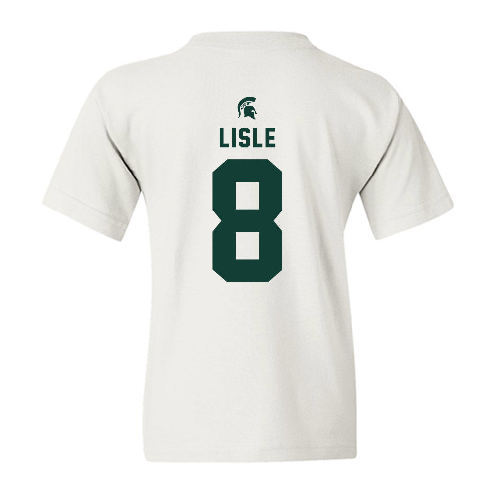 Michigan State - NCAA Football : Trey Lisle - Classic Shersey Youth T-Shirt-1